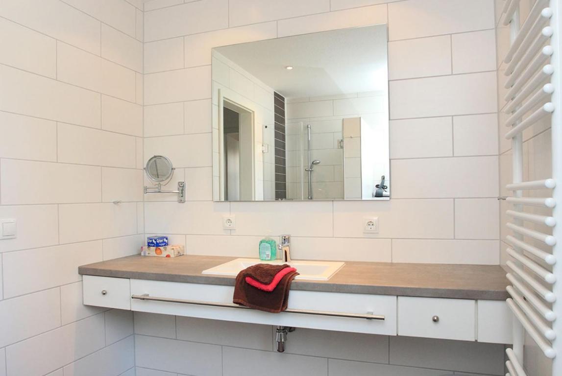 "Windrose" In Der Villa Am Marienhof Borkum Extérieur photo