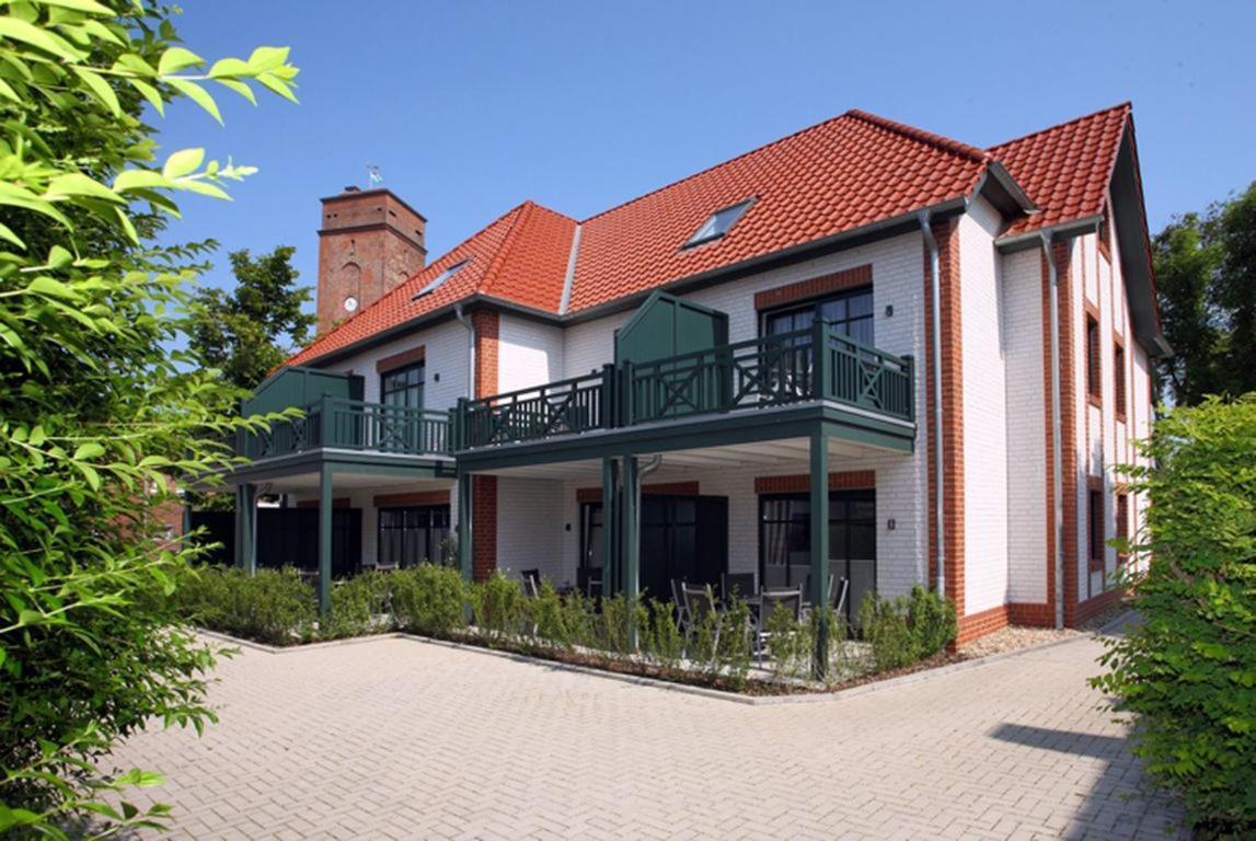 "Windrose" In Der Villa Am Marienhof Borkum Extérieur photo