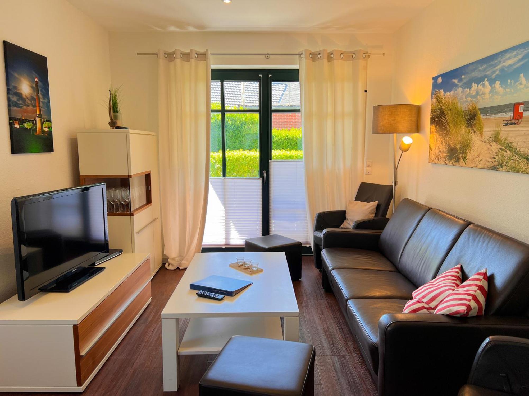 "Windrose" In Der Villa Am Marienhof Borkum Extérieur photo
